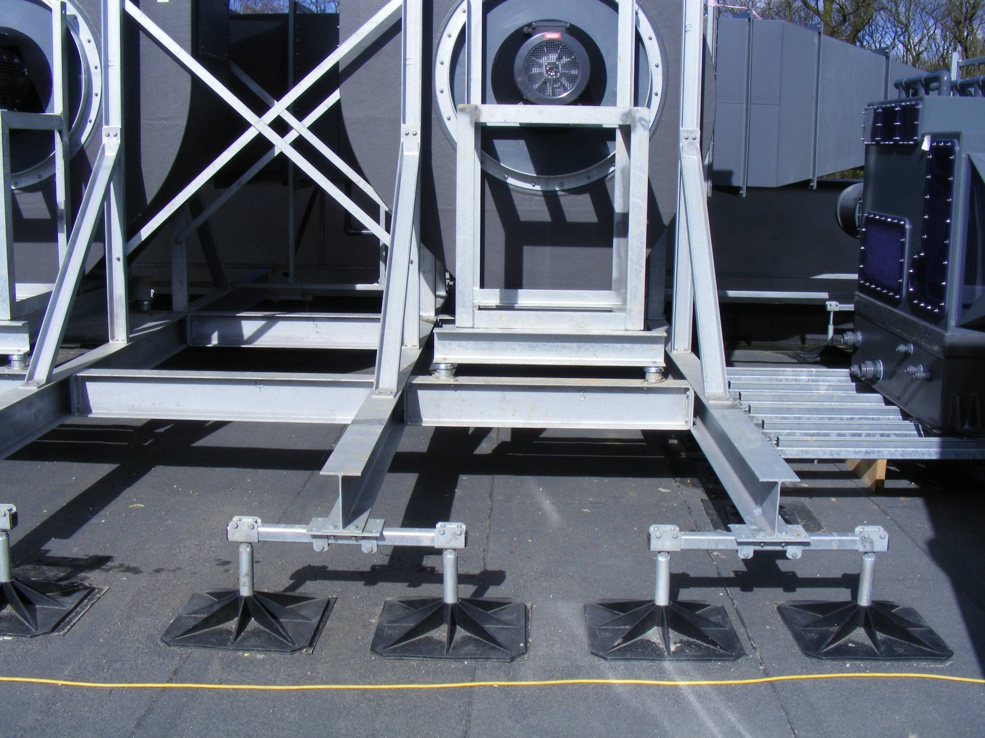Flexi Heavy - Flexi Twin - Twin Support For Heavy Rooftop Plant