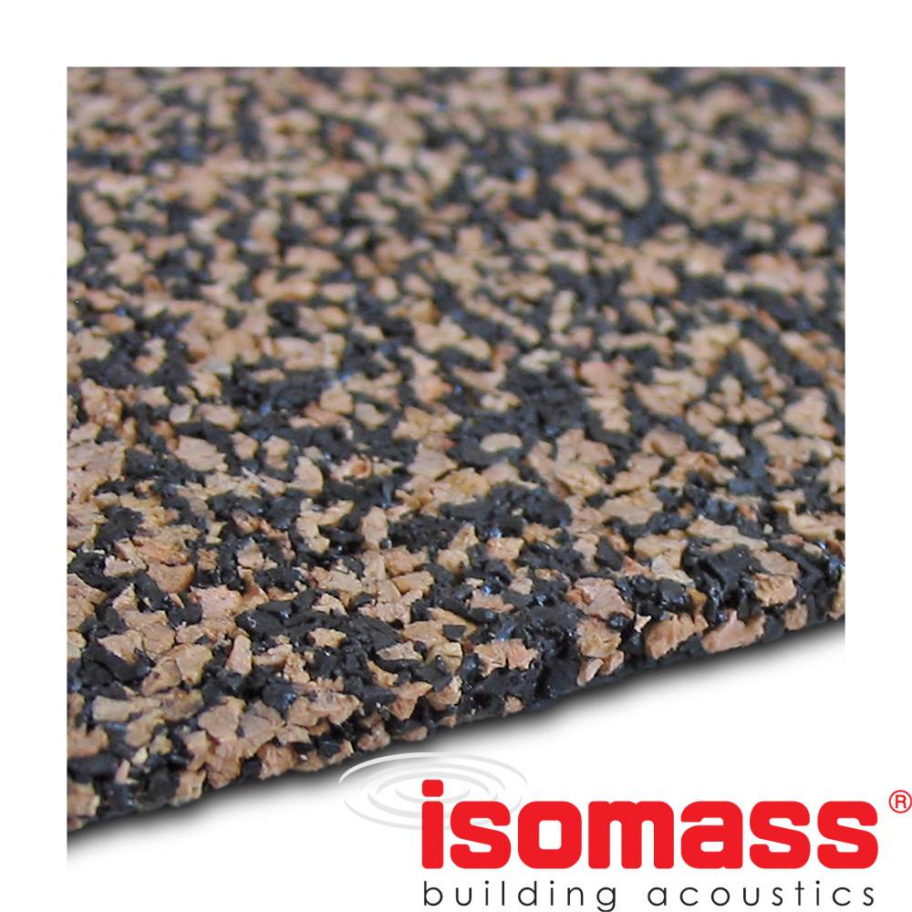 Acoustic mat - Isocheck Re-Mat 3 & 5  - Acoustic layer to be bonded over screed