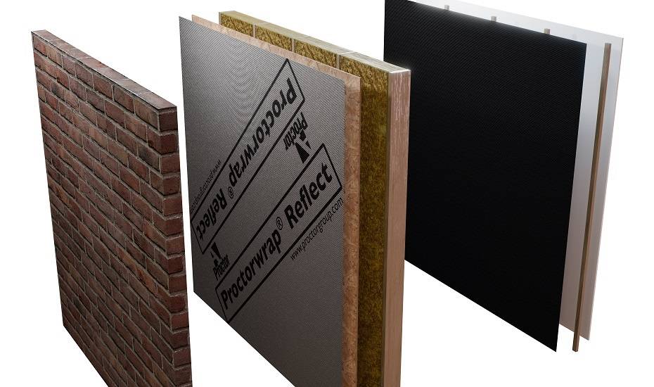Proctorwrap® and Proctorwrap® Reflect Breather membrane - Vapour-Permeable Air Barrier