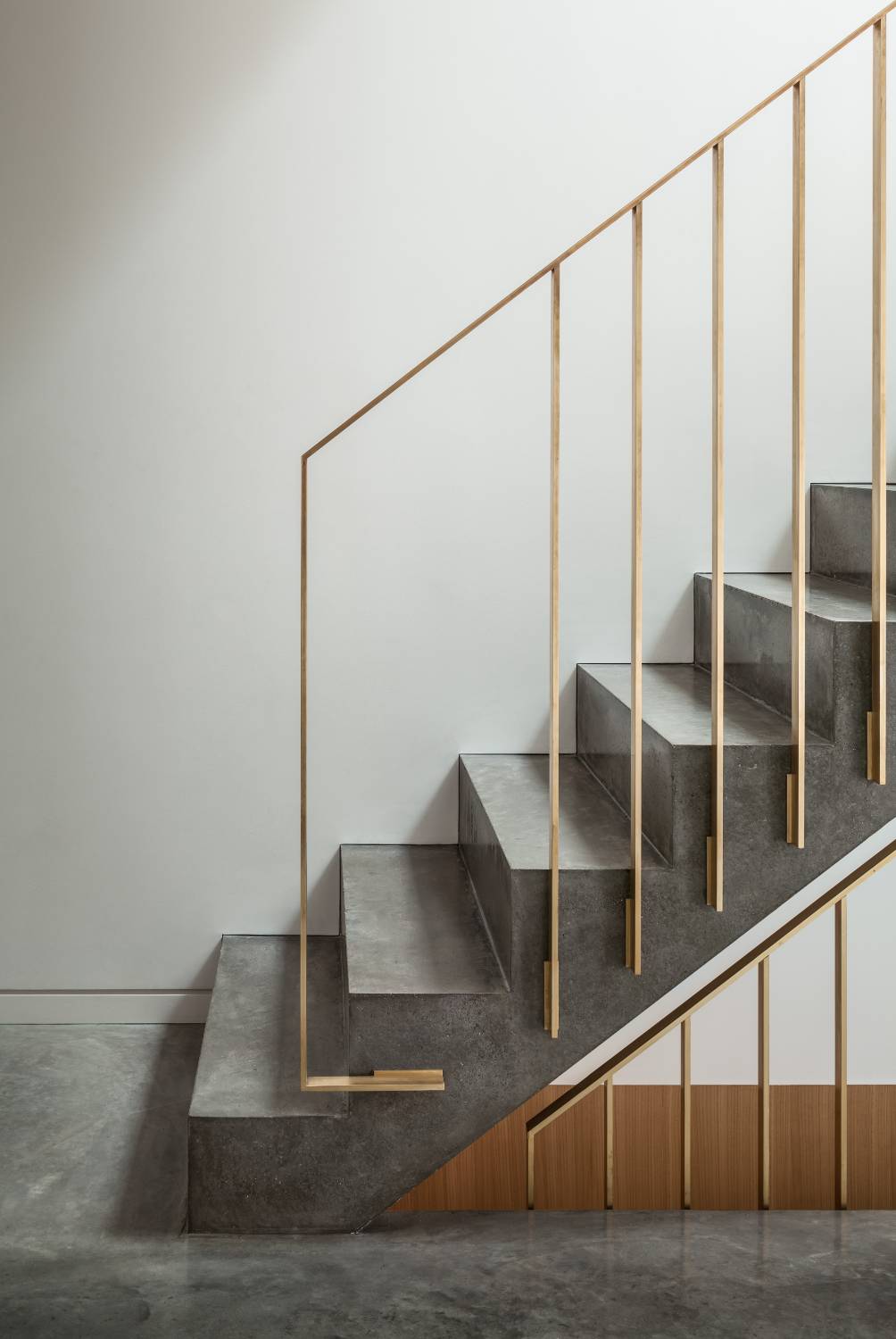 In-situ Polished Concrete Staircase
