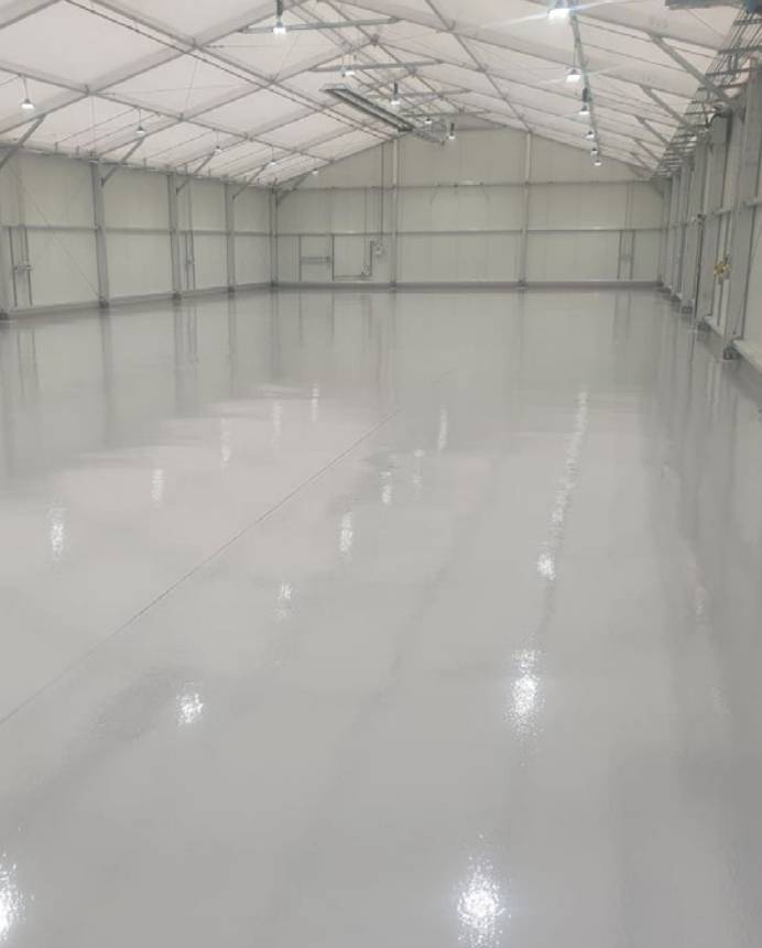 Resin Flooring System Resuflor™ Topcoat SR1 - Light Textured Epoxy Resin Floor System