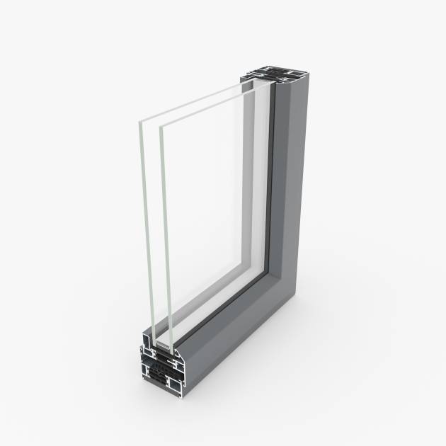 AluK 58BW HI ST Heritage (Steel Replacement) Window System - Aluminium Window System