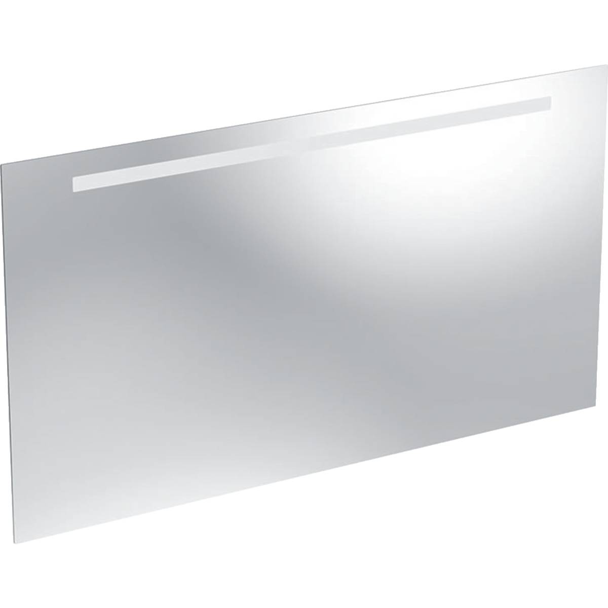 Option Basic illuminated mirror, lighting at the top