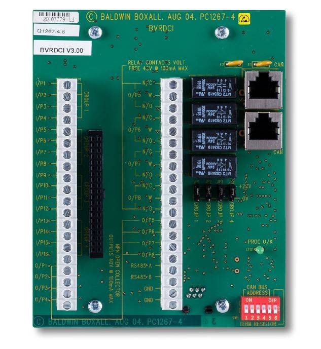 BVRDCI Control Interface For Zonal Access Switching