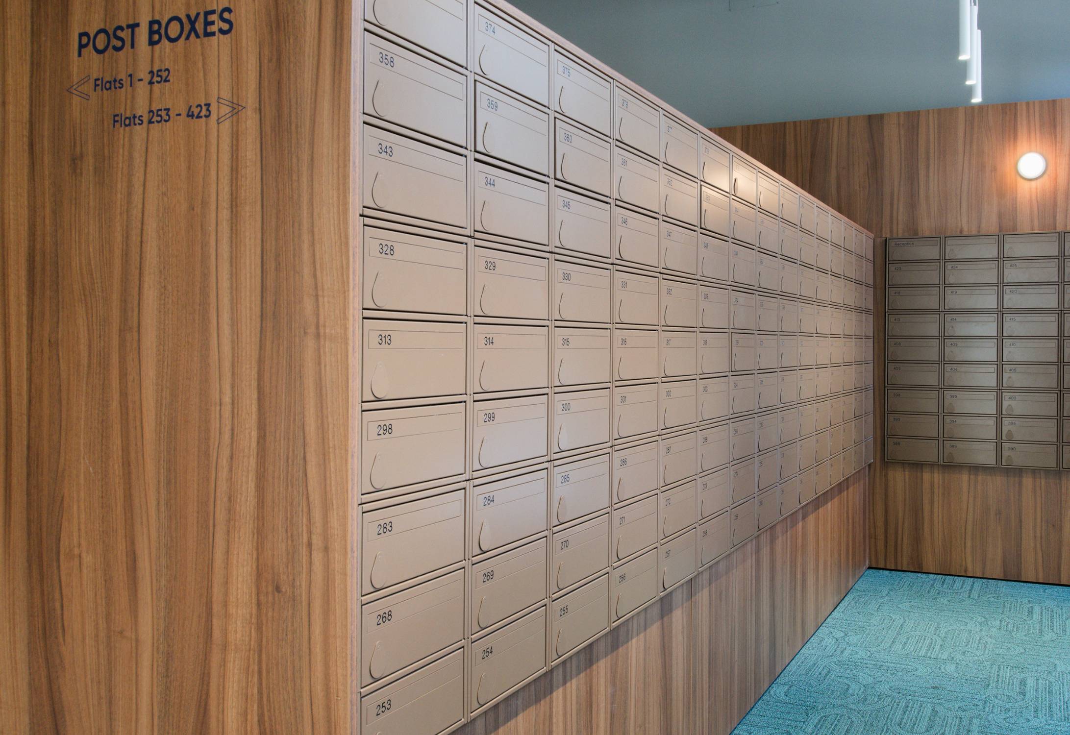 FR2 - 120 Fire Rated Mailbox - 120 Minute Fire Rated Horizontal Mailbox