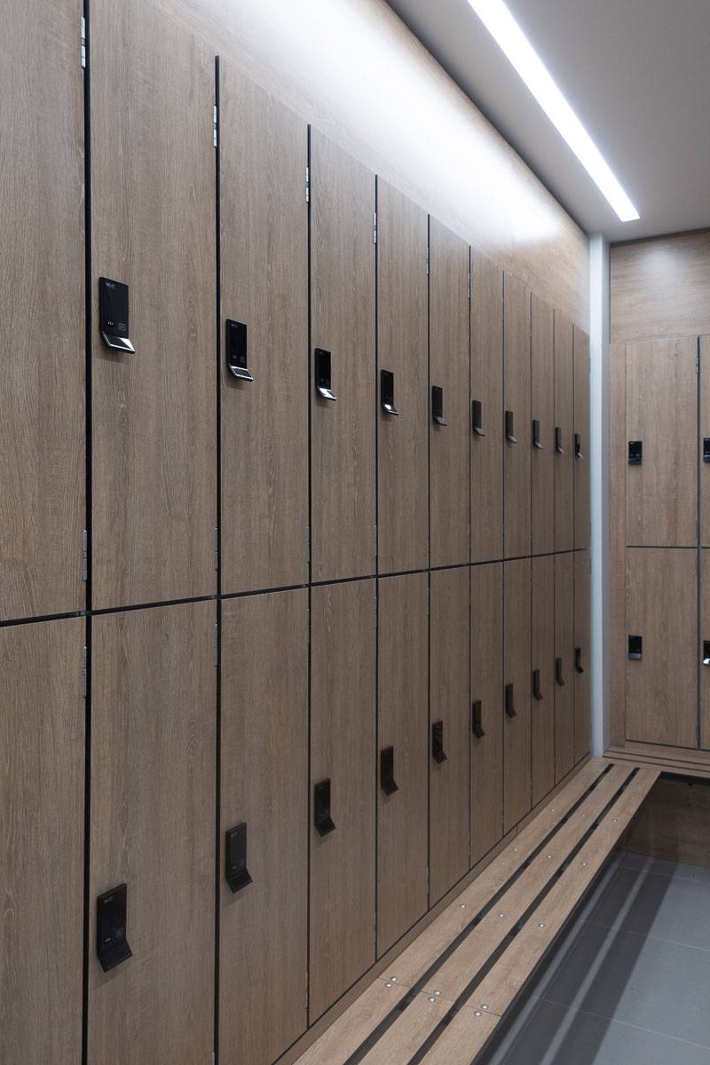 Laminate Lockers - Dry Area 