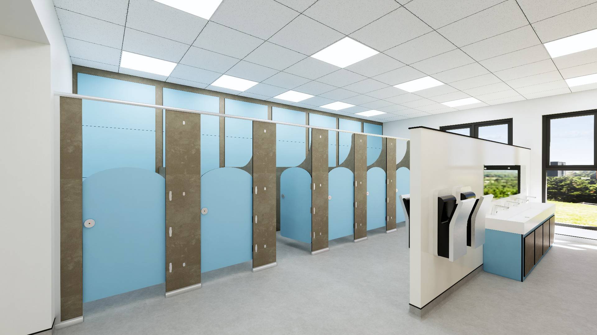 Leto - Junior Height Cubicle - Panel Cubicle