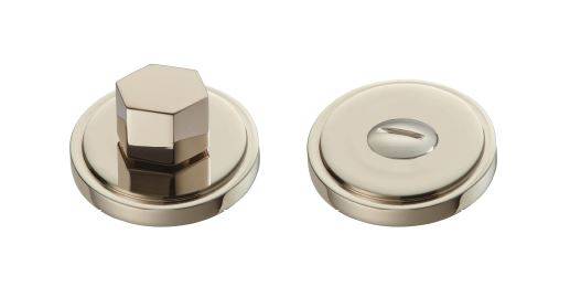 Hexagonal Design WC Set Turn And Release (HUKP-0201-17) - Door accessories