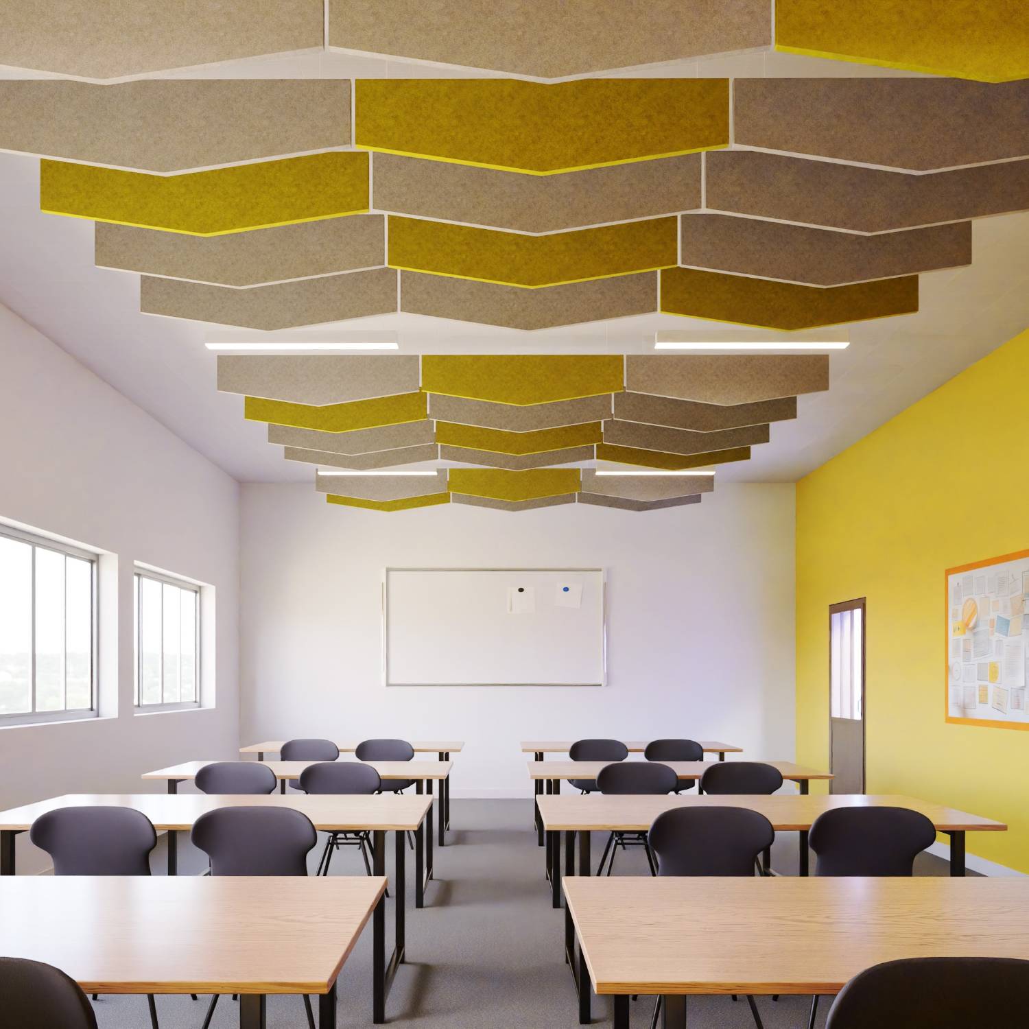 ProSound™ PET Felt Acoustic Ceiling Baffle
