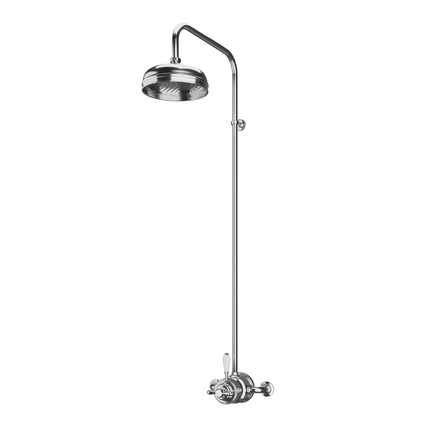 Valenteena Fixed Kit Exposed 8''  - Shower Column 