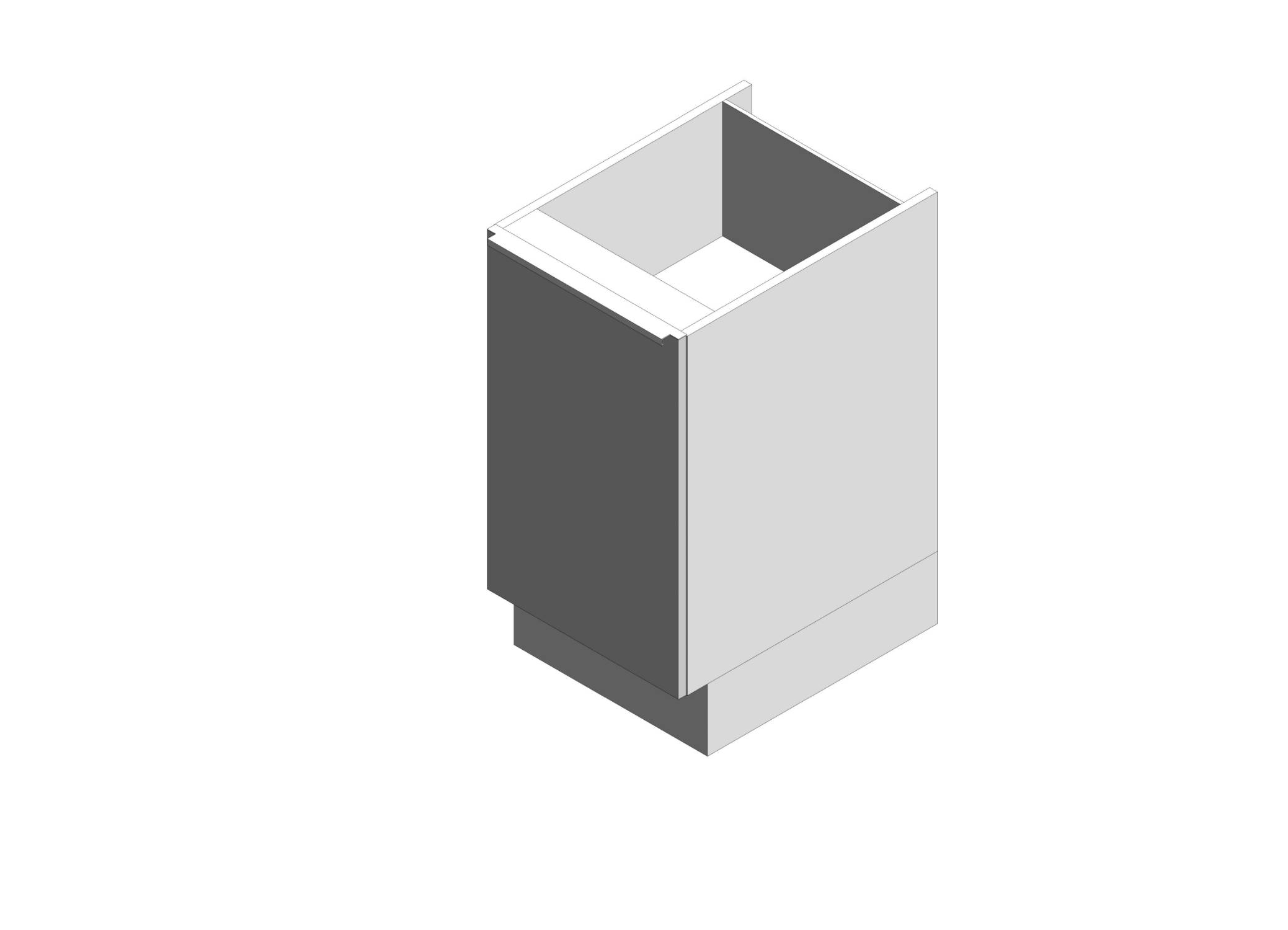 Linear Base Cabinet - Single