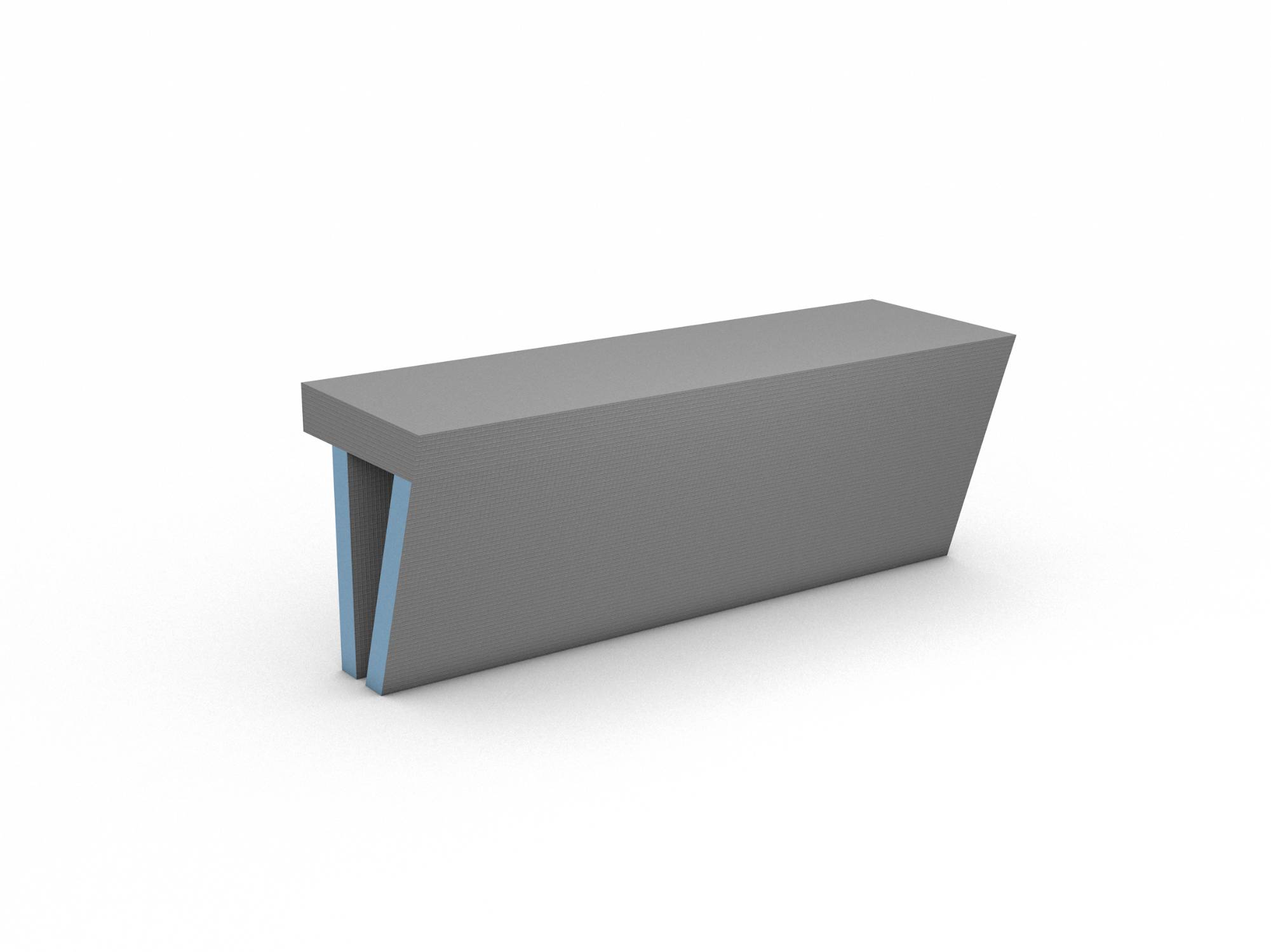 wedi Sanoasa Shower Bench - shower seating