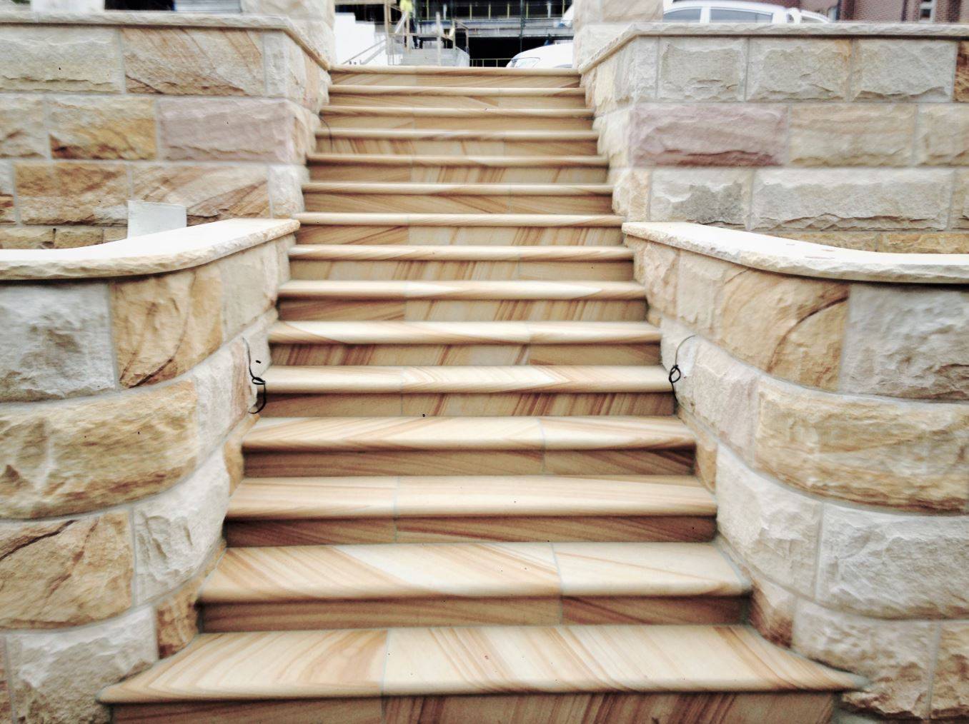 Sandstone Step Treads