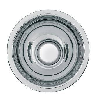 Rondo inset washbasins without overflow 32 mm