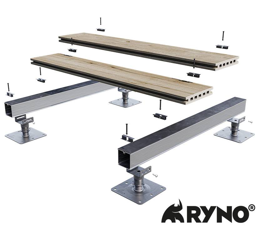 TerraSmart® Vitrified Composite® Decking System - Non-combustible