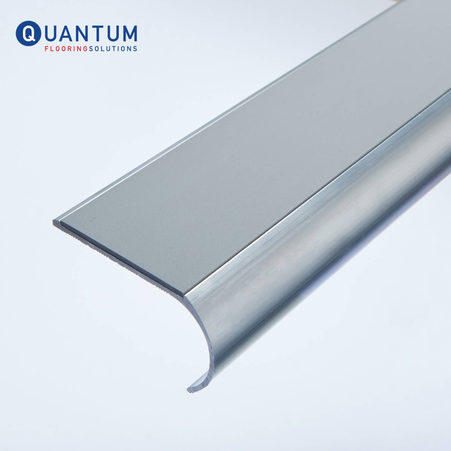 S Range - Traditional Aluminium Slenderline Stair Nosing/Stair Edging For Vinyl Floorcoverings
