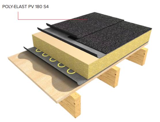 TNi POLY-ELAST PV 180 S4 Cap Sheet