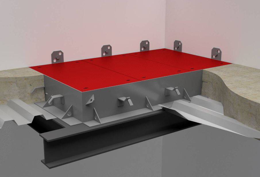 RiserSafe® - Building Riser - Steel Frame - Modular Riser Flooring - Steel Frame