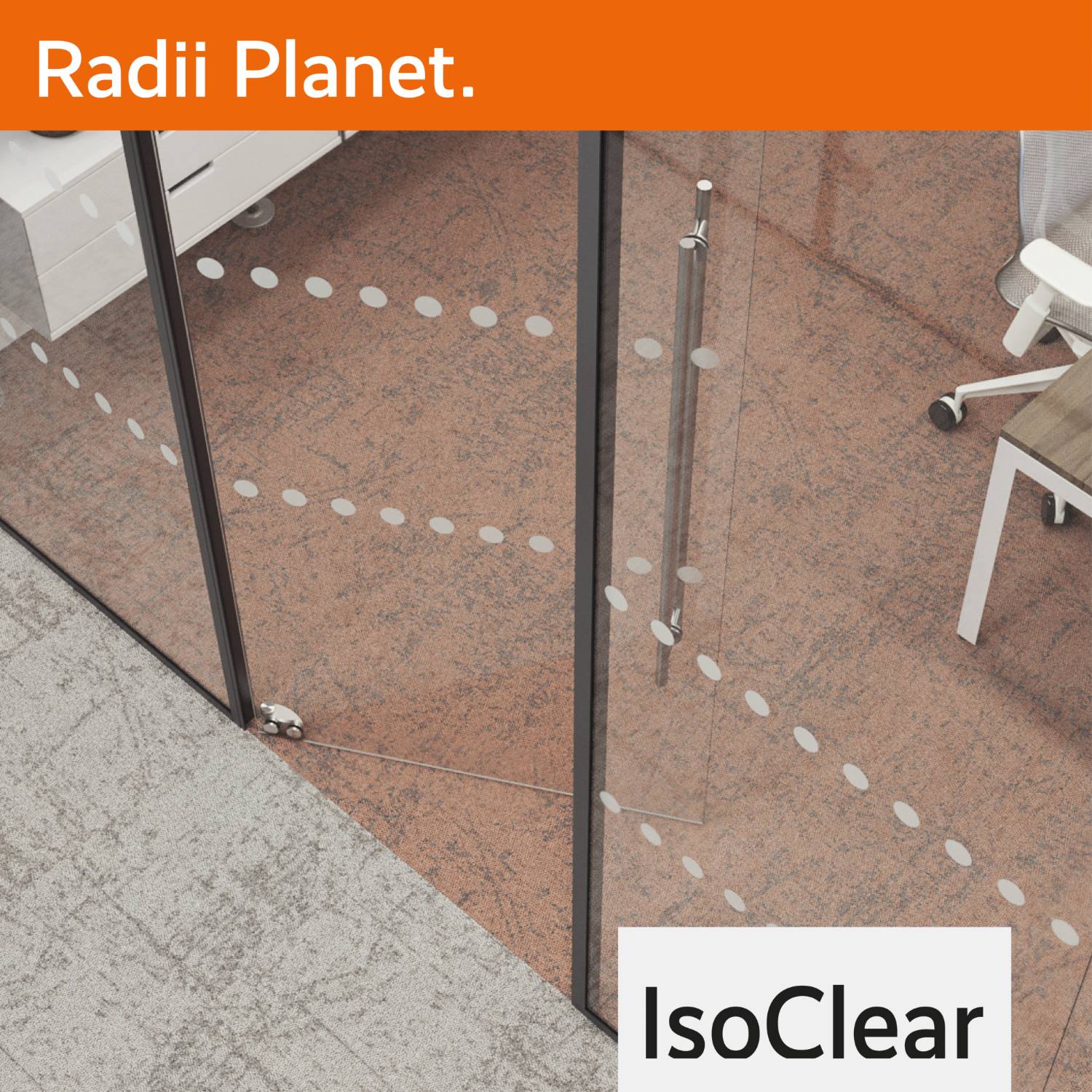 IsoClear Frameless Glass Door