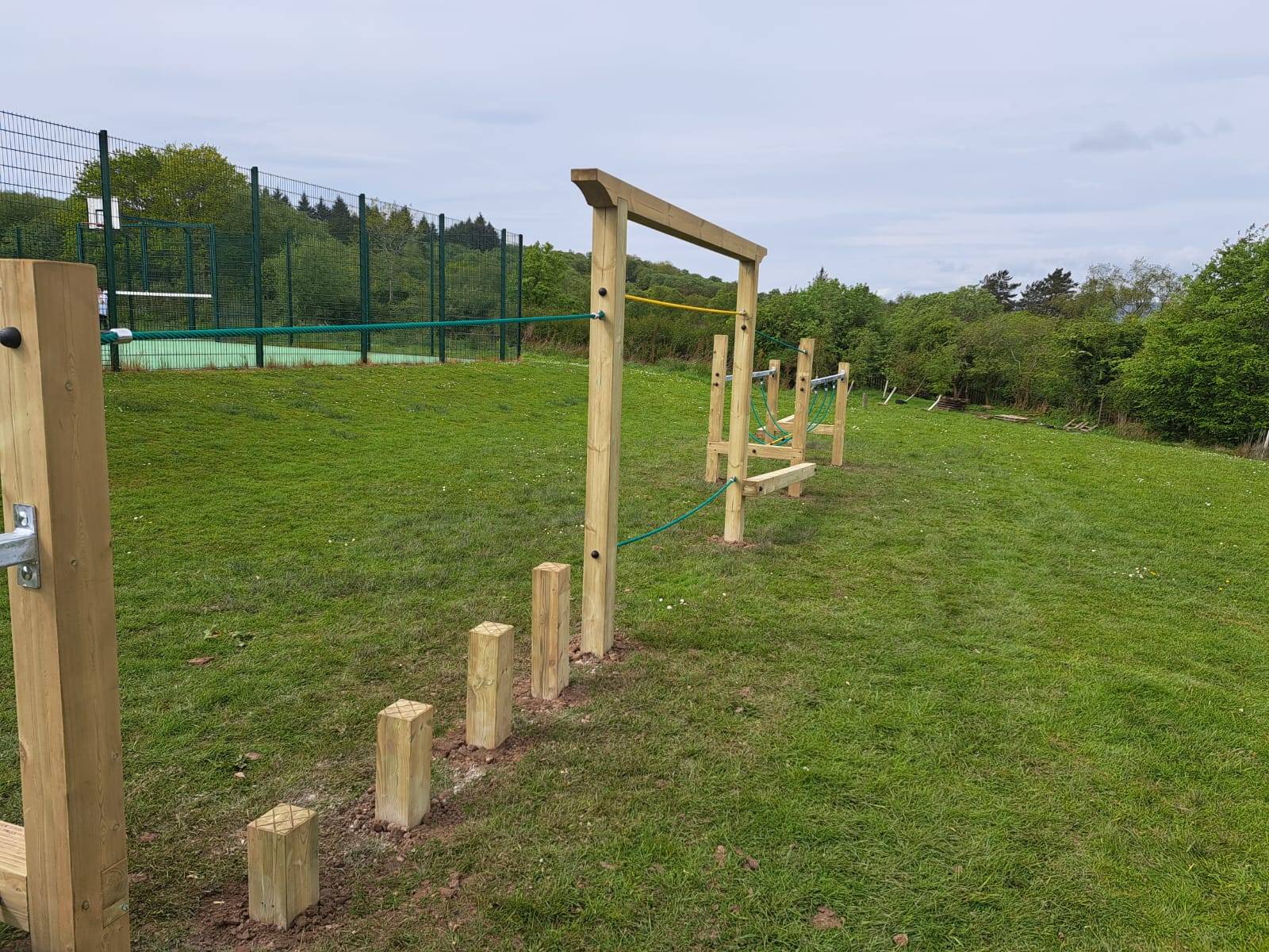 Fernhurst Trail Playground Structure - Playground equipment and trim trail