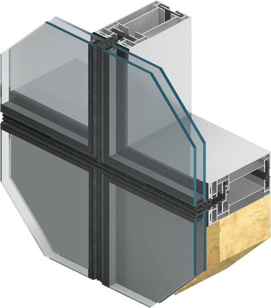 MB-SE80 SG Unitized Façade System