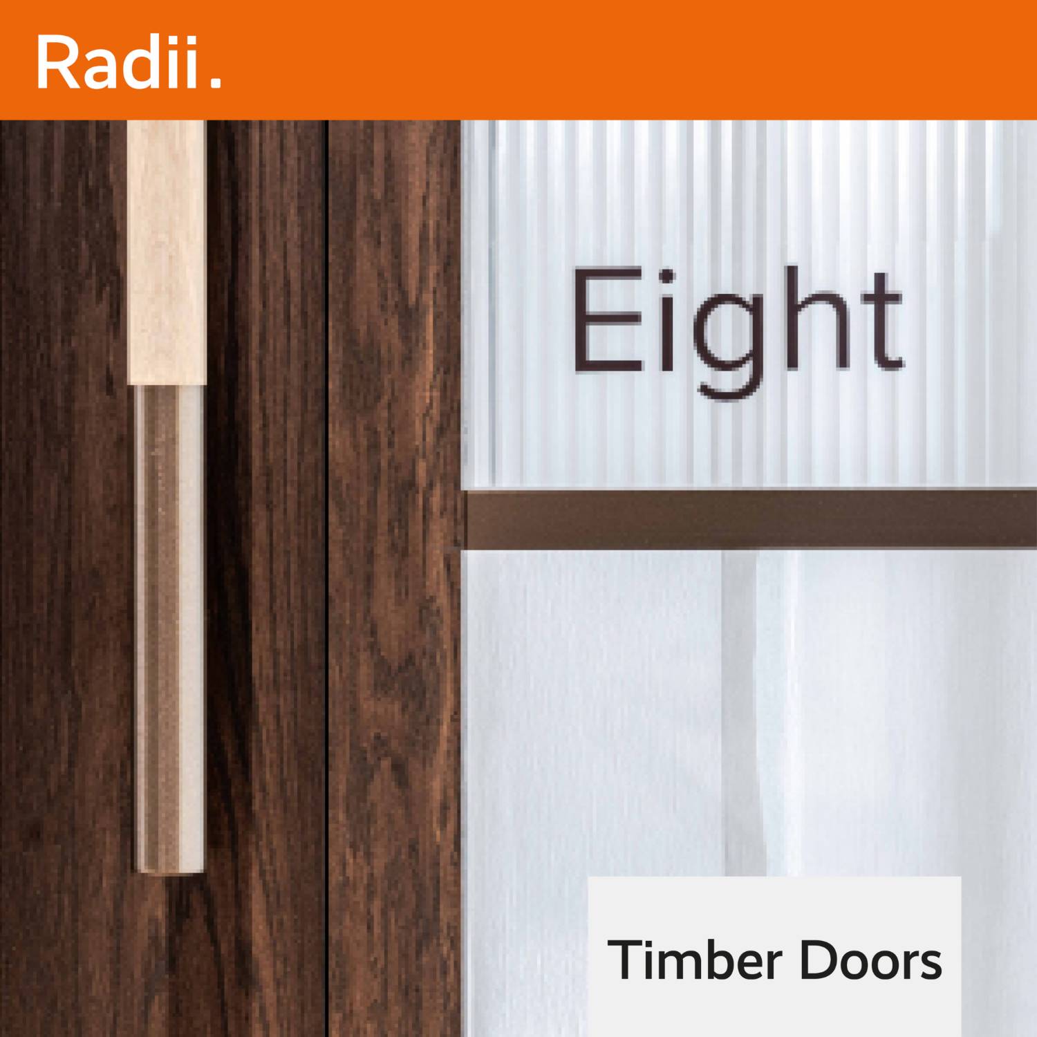 Timber Core Acoustic Pivoting Door