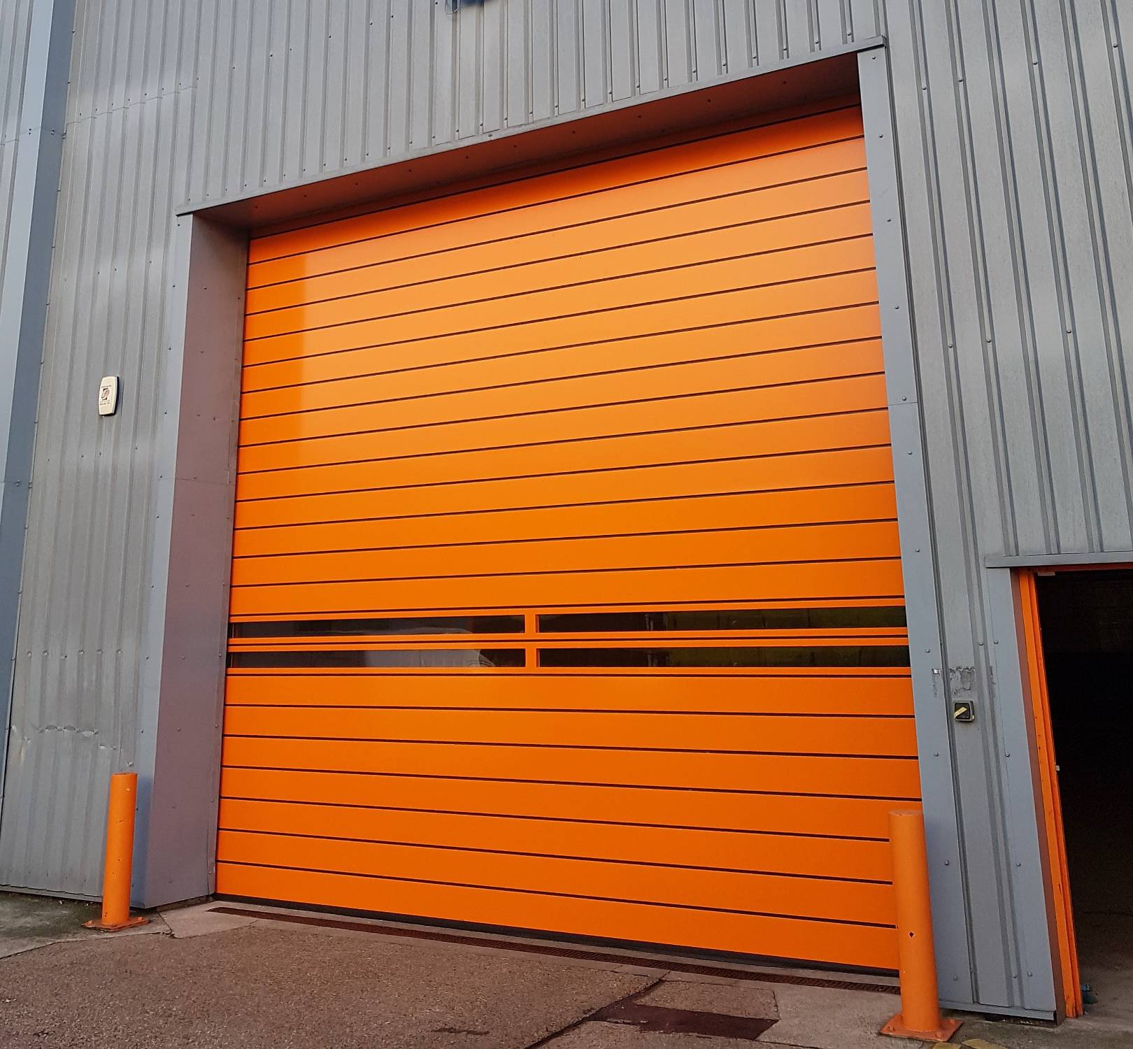 Rapidor Spiral - Insulated Aluminium Speed Door