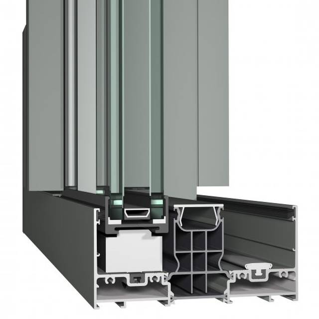 Aluminium Hi-Finity Sliding Door System