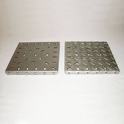 Stainless Steel Folded Tiles - Floor Tiles