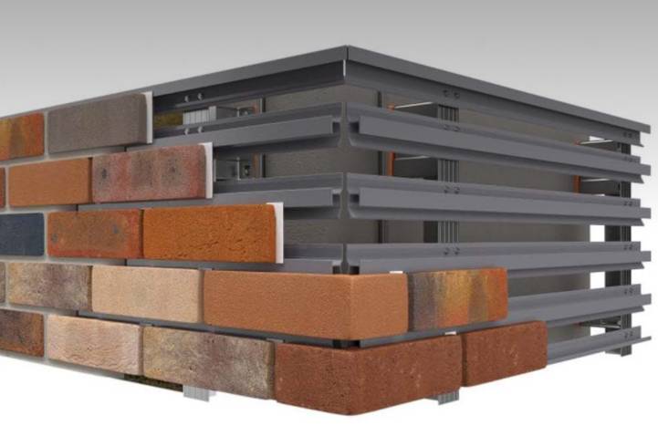 MechSlip Brick Slip Cladding System