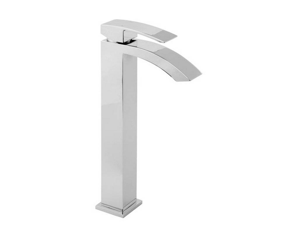 Swoop Deck Mounted Mono Basin Mixer Tap