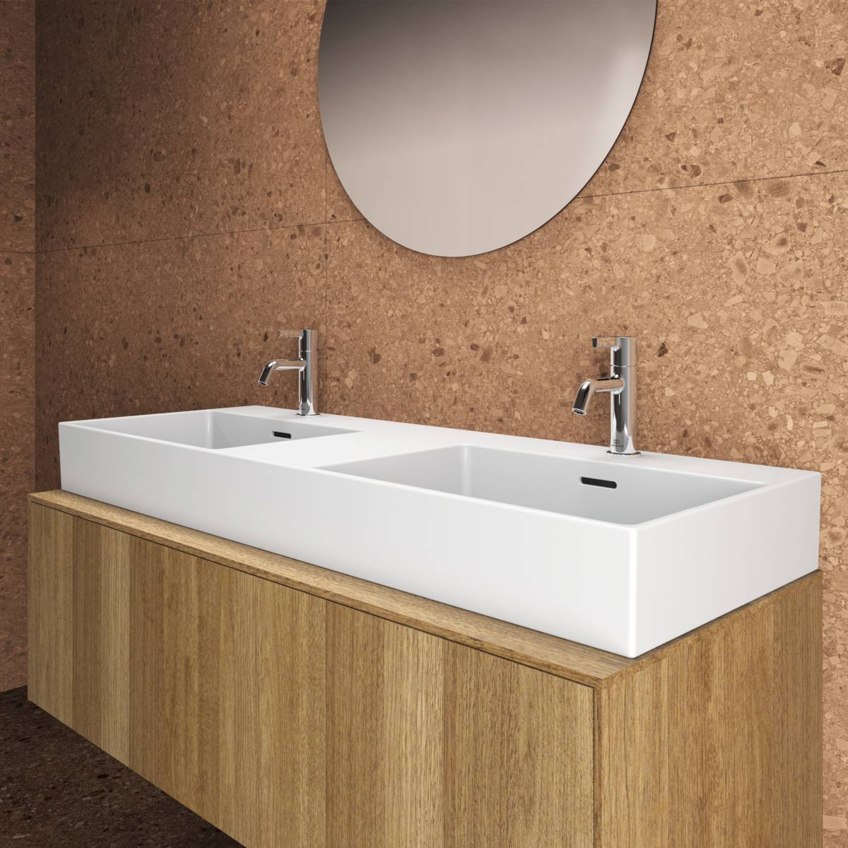 Extra 120 cm Double Washbasin