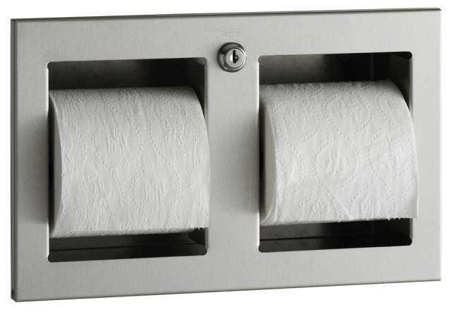Recessed Multi-Roll Toilet Tissue Dispenser B-35883