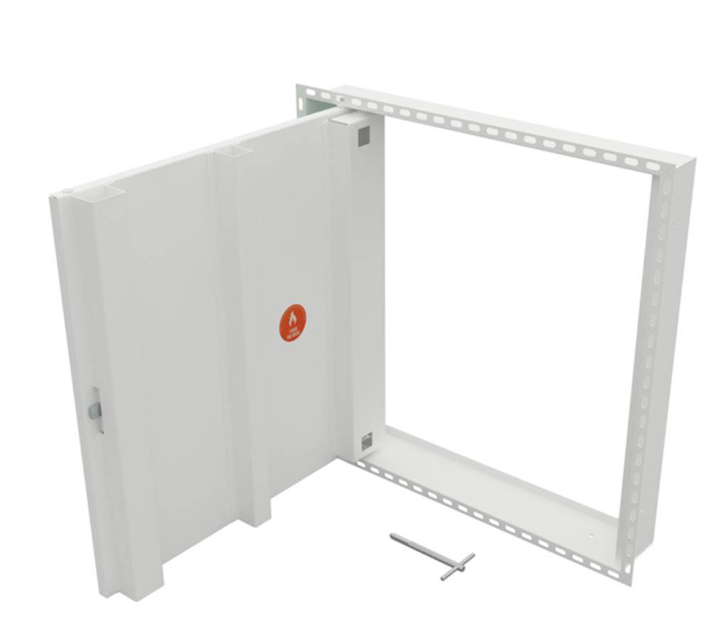 Tile Door Access Panel with Beaded Frame  - Access Panels Tile Doors