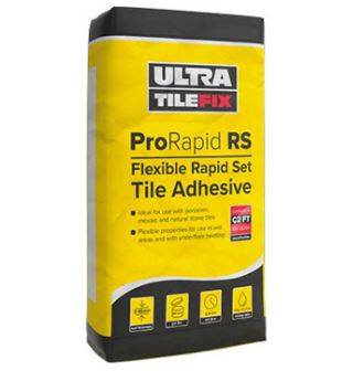 ProRapid RS: Flexible Rapid Set Tile Adhesive