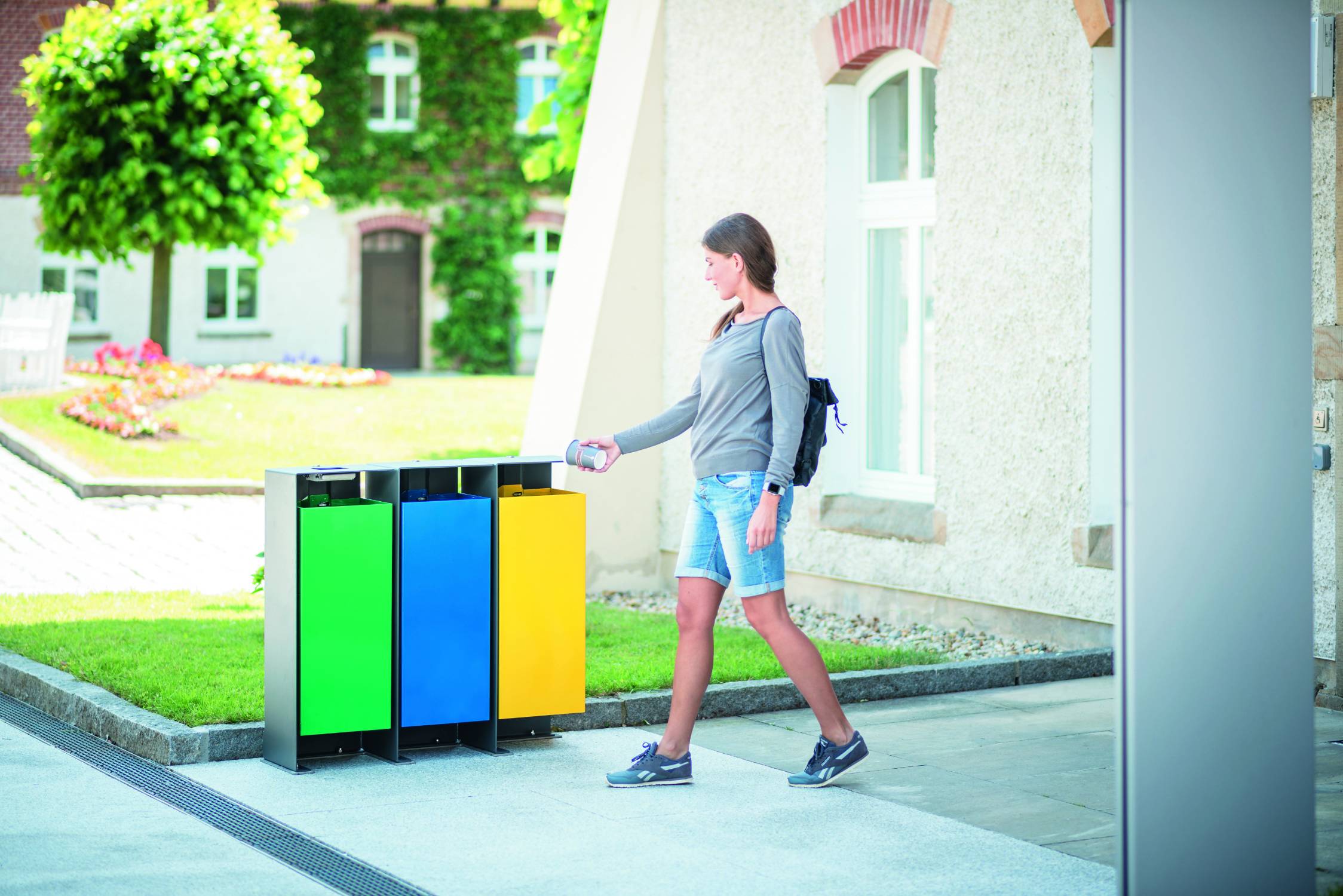 Division Litter Bin - Litter Bin