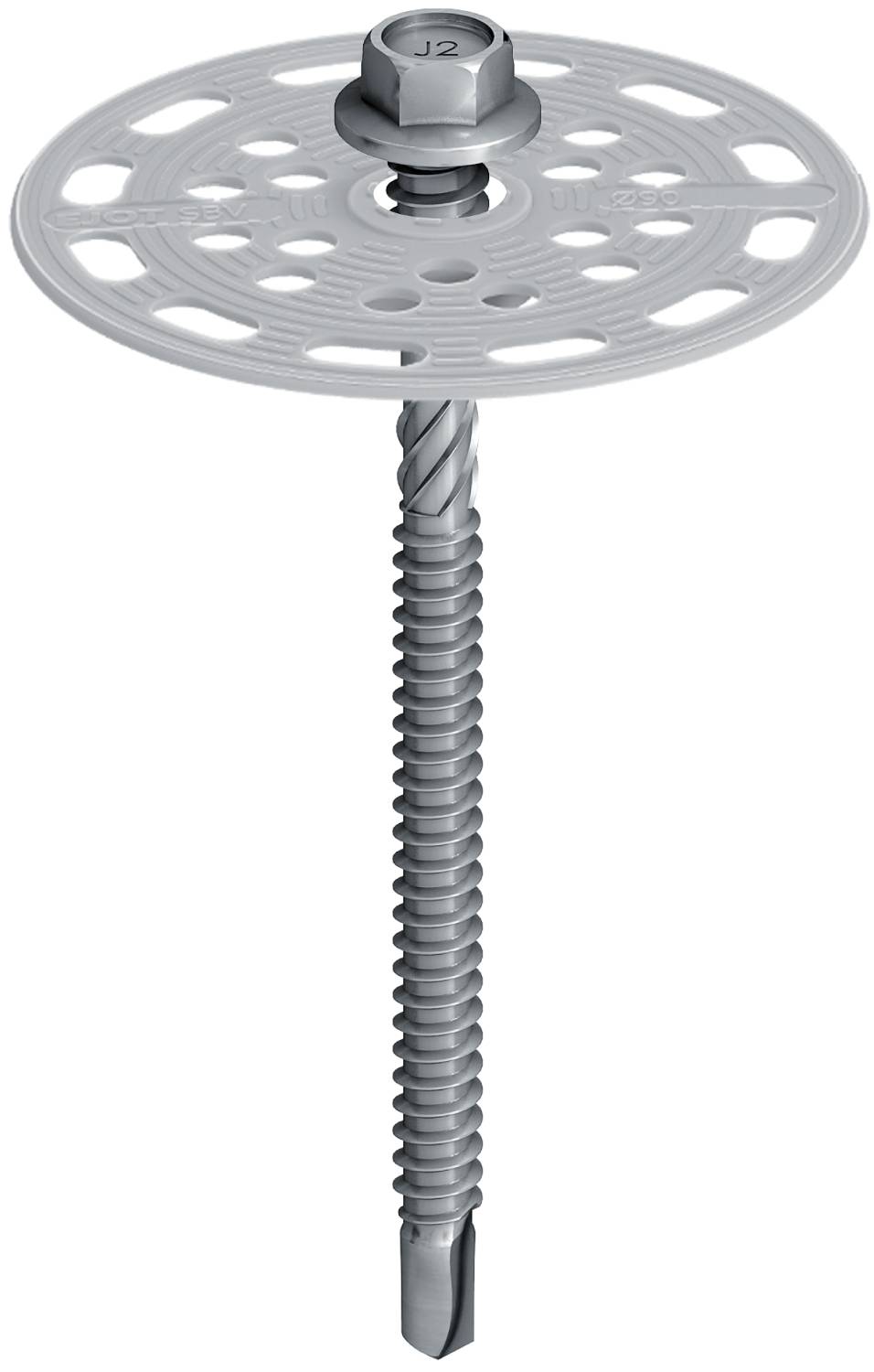 JT2 D6 Fastener with SBV Washer  - Case Hardened Steel Fastener