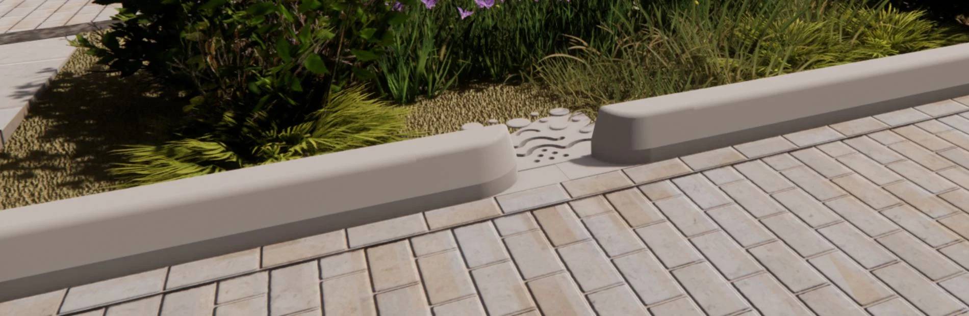 EDENKERB® - Rain Garden Kerb