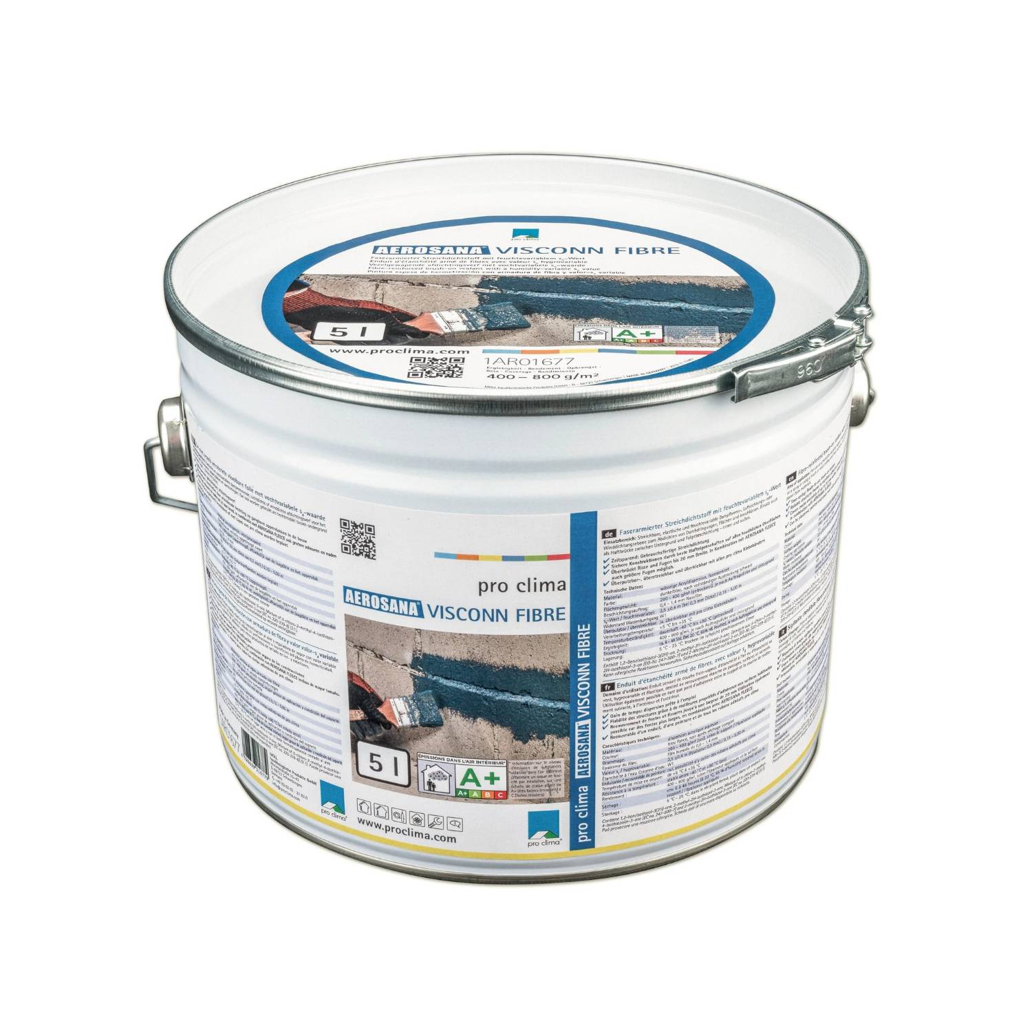 Pro Clima Aerosana Visconn and Pro Clima Aerosana Visconn Fibre  - Airtight Liquid Membrane