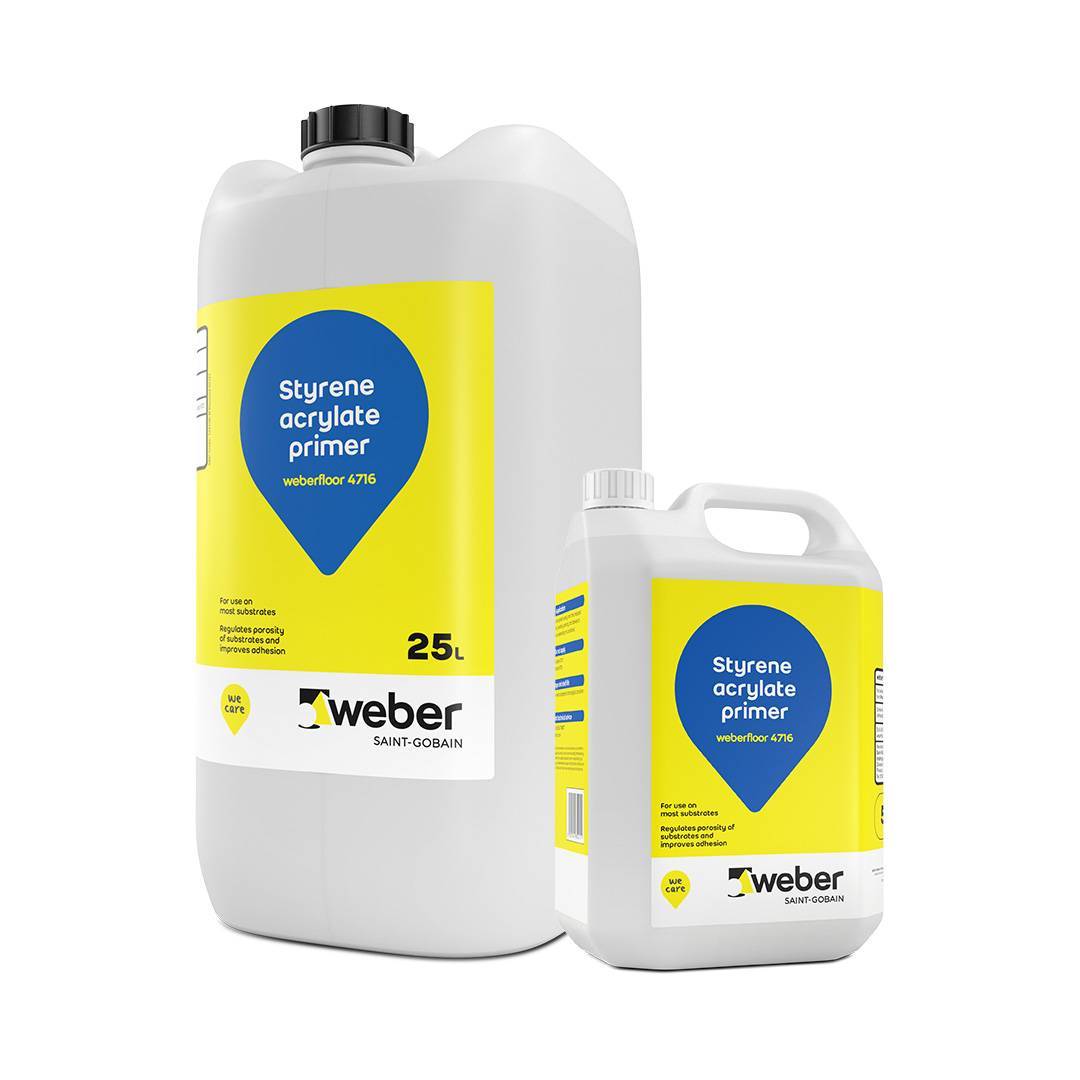 weberfloor MVS - Moisture Vapour Suppressant