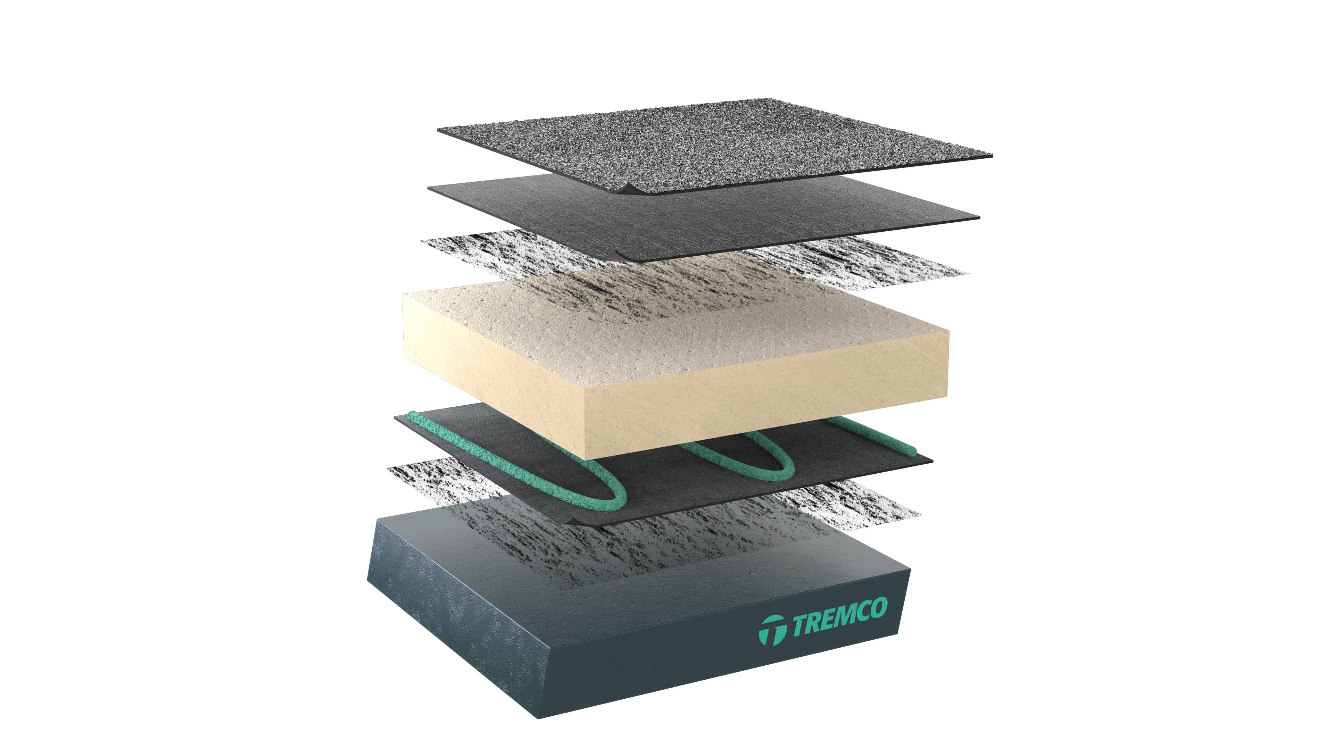 POWERply Standard TO Warm Roof System  - Reinforced Bituminous Membrane 
