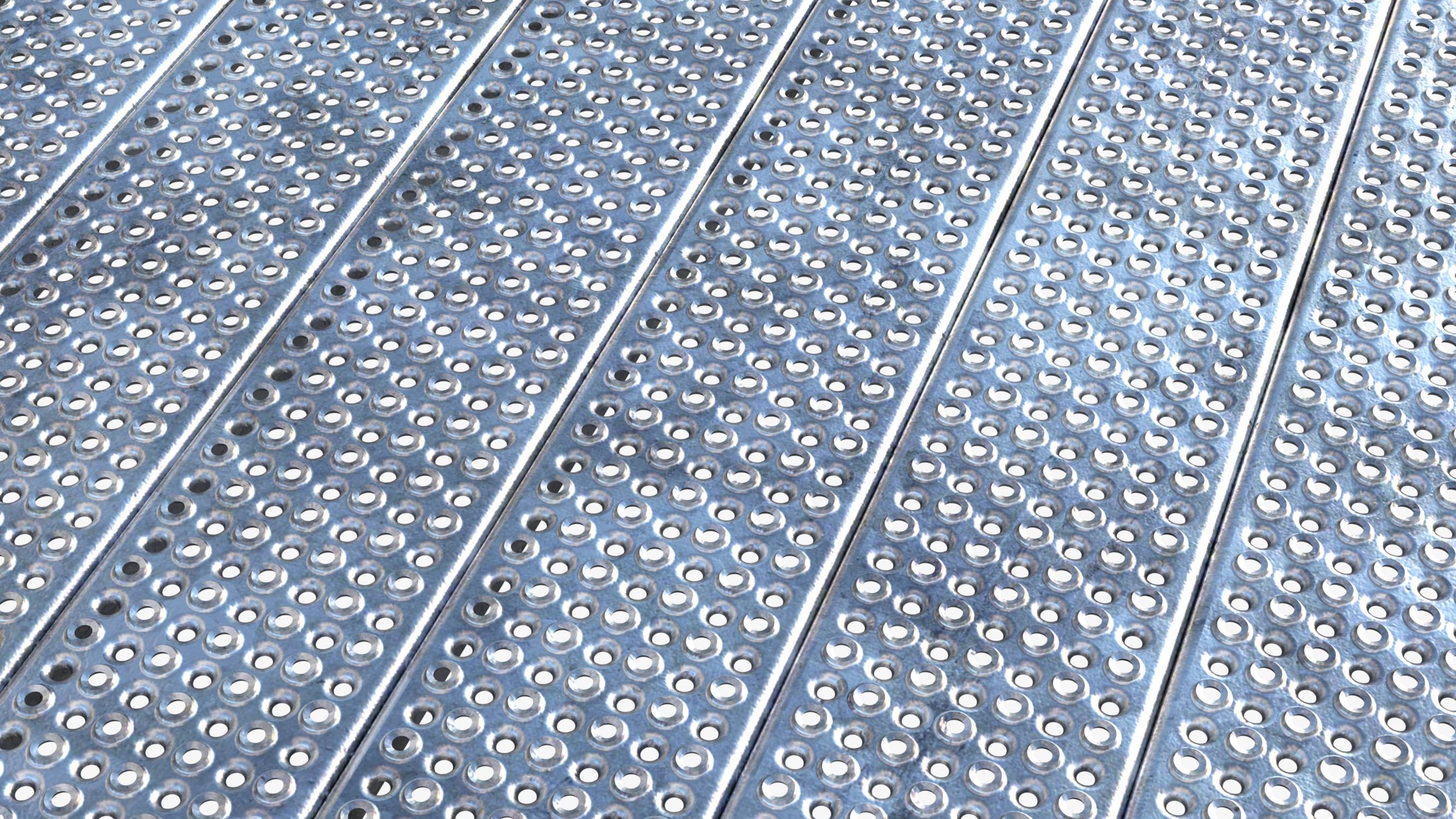 Plank Grating O5 - Perforated Metal Plank