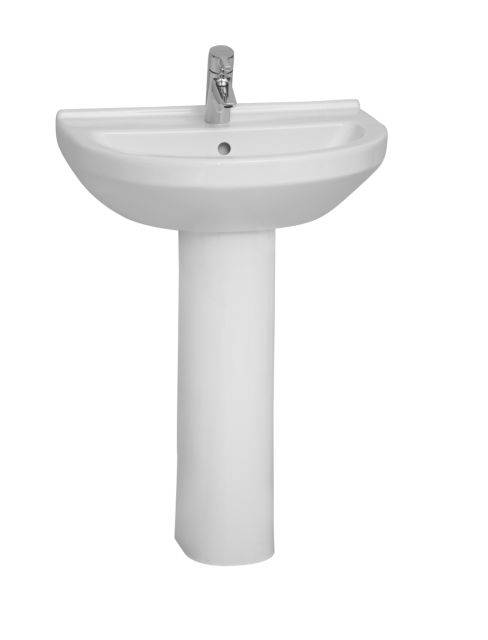 VitrA S50 Washbasin, 60 cm, Round, 5302