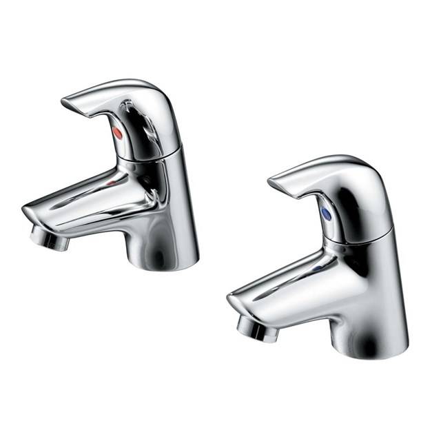 Ceraplan SL Basin Pillar Taps