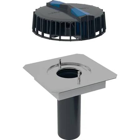 Geberit Pluvia Roof Outlet With Contact Sheet For Gutters
