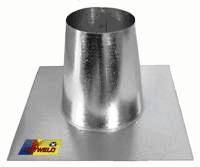 B VENT FLAT - GALVANIZED HOT WELDED