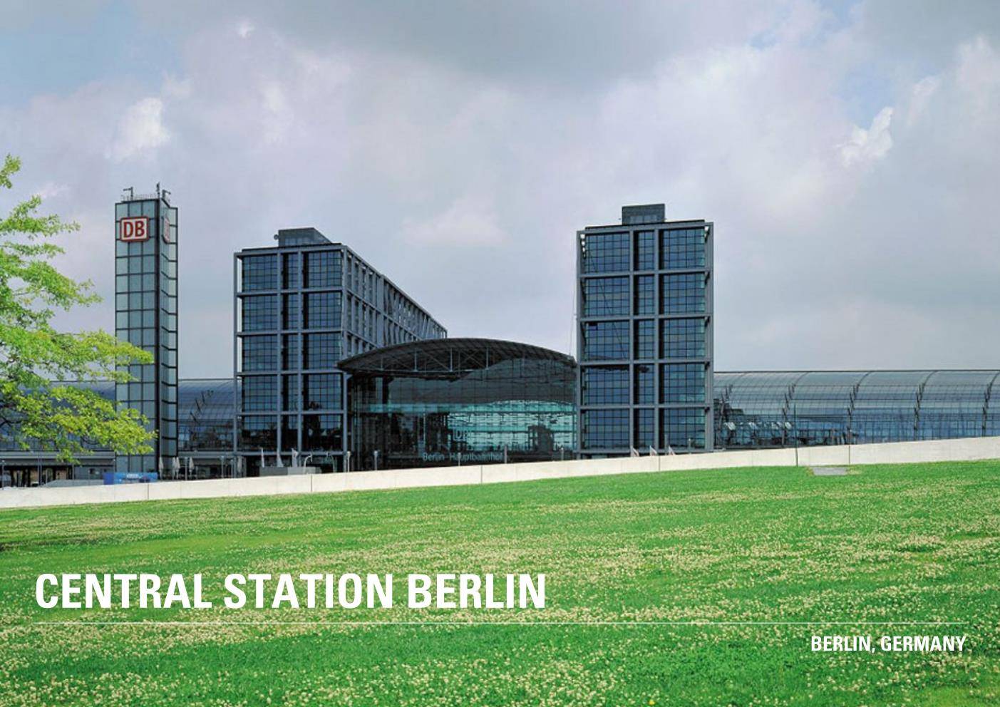 Central Station Berlin Completed Works: - Metal Ceiling - FLOOR and ...