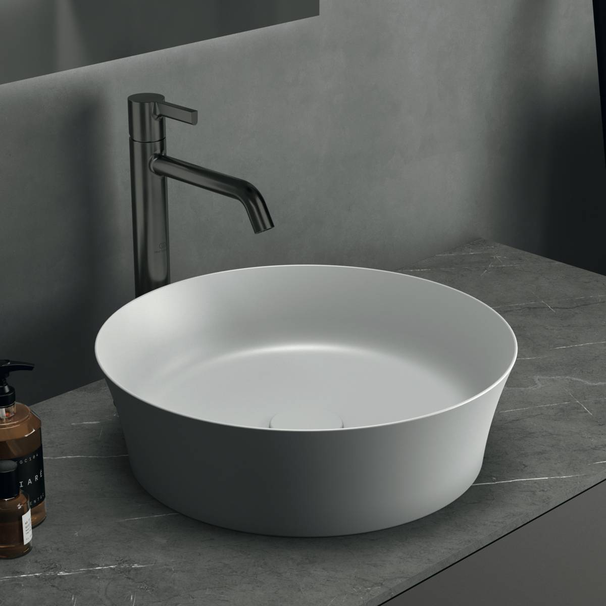 Ideal Standard Ipalyss 40 cm Round Vessel Washbasin Without Overflow