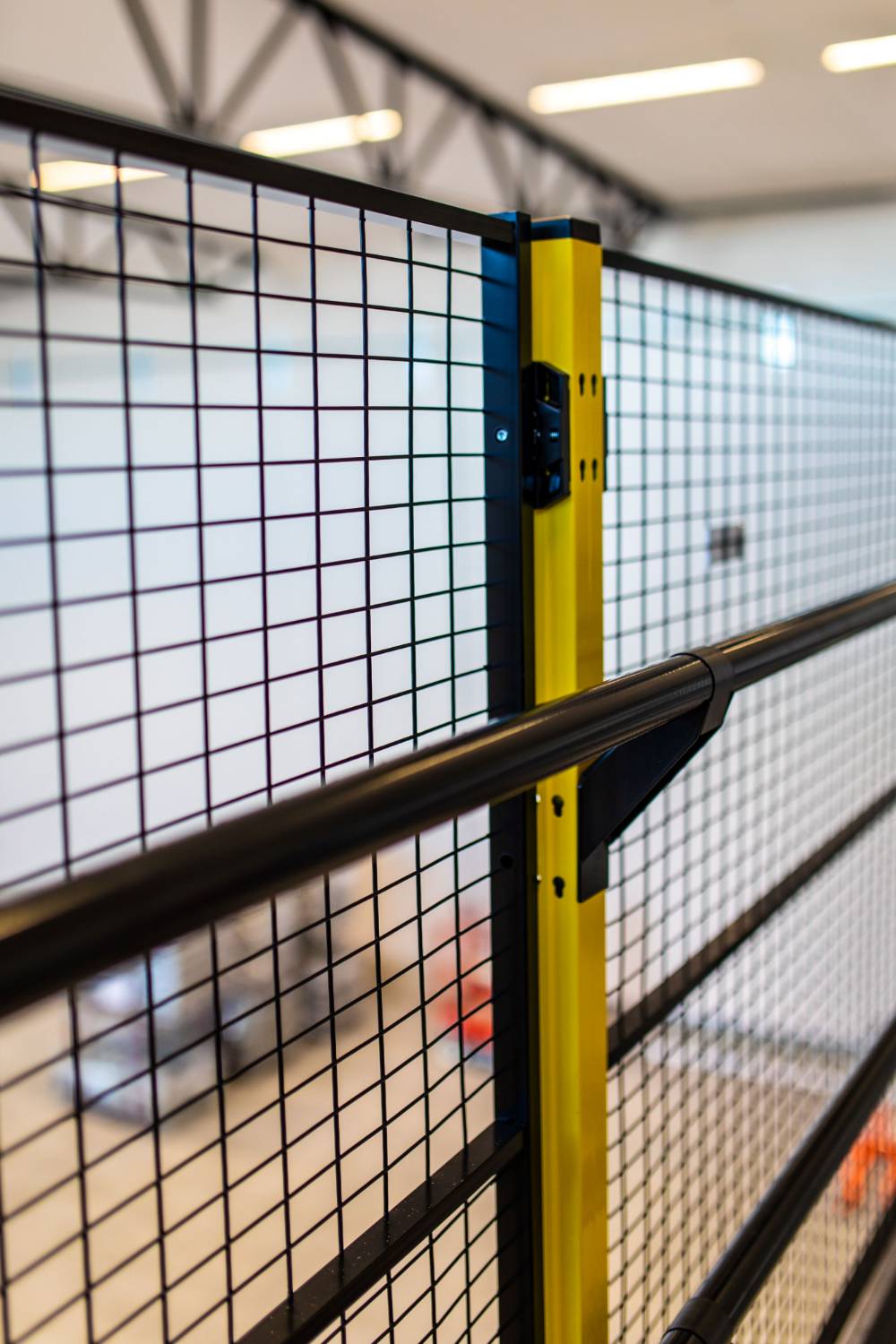 X-Rail Mezzanine Edge Barrier