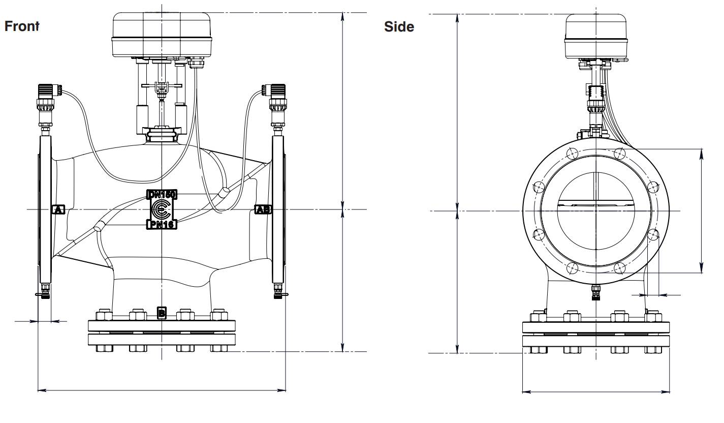 D997F E-PICV+ - PN16 Pressure Independent Control Valve